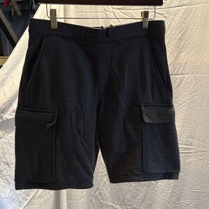 Men's Black Cargo Shorts
